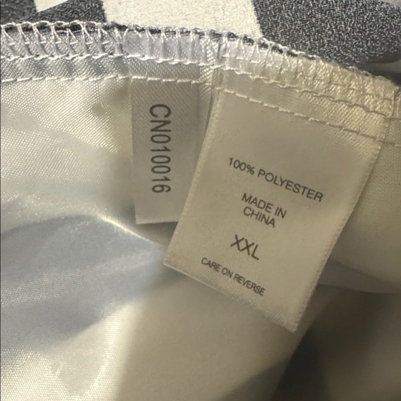 Gabrielle Union X New York & Company Wide-leg Black and White Stripes Pant - Picture 9 of 14